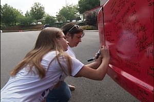 07/09/08: Bus Tour Fights Back Against Cancer