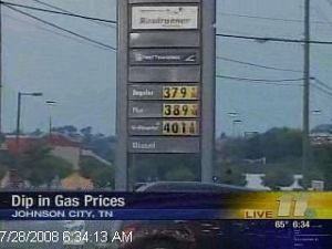 07/29/08: Gas Prices Loosen Grips at the Pump