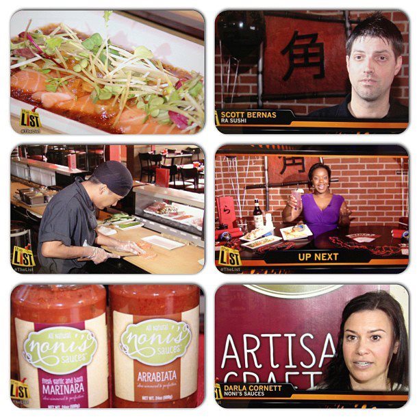 03/12/13: National Sauce Month with Noni’s Sauces &  RA Sushi party for Living Classrooms