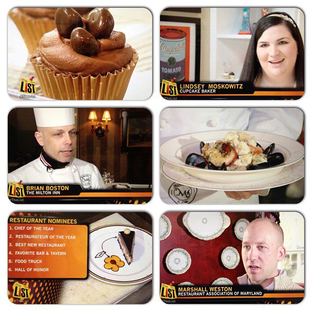 03/21/13: Restaurant Association of Maryland’s awards & Passover Cupcakes