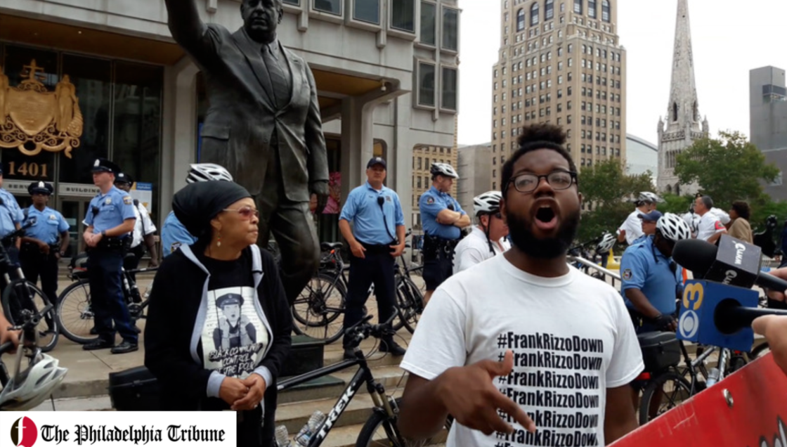 09/14/17: ‘Tear Down Rizzo’ statue protestors call for police reform