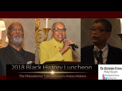 02/15/18: The Philadelphia Tribune honors History Makers at 2018 Black History Luncheon