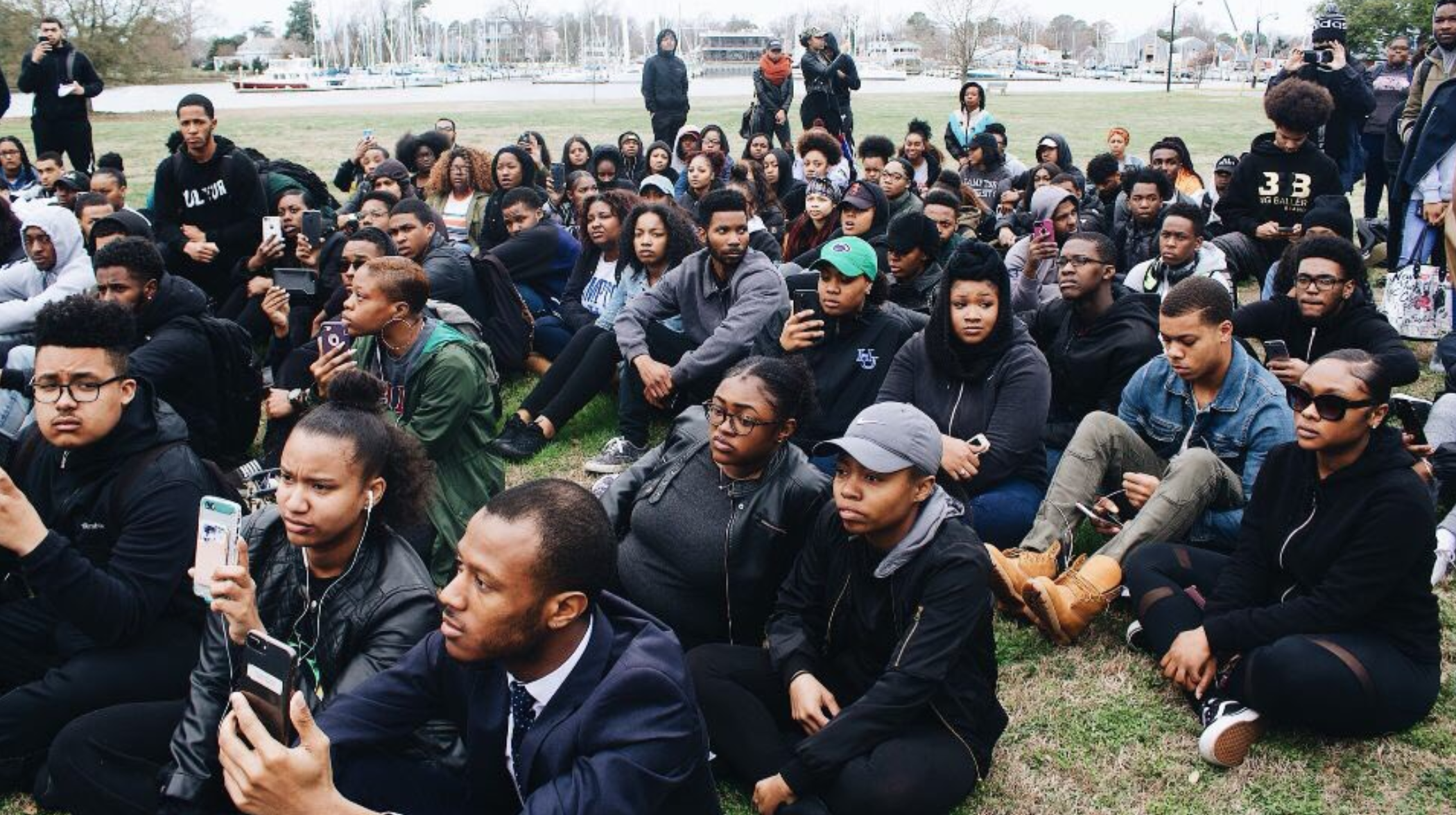 03/02/18: Hampton Univ. students launch #HopeForHampton protest