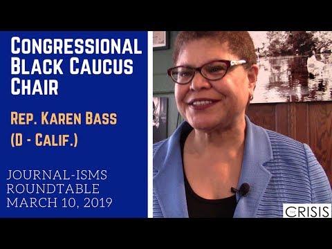05/30/18 : Rep. Karen Bass Takes Helm of Black Caucus